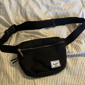 Herschel Supply Company Black Crossbody Bag/ Fanny pack